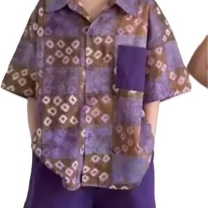 New “brother”  boy’s two piece shirt and shorts 4-5